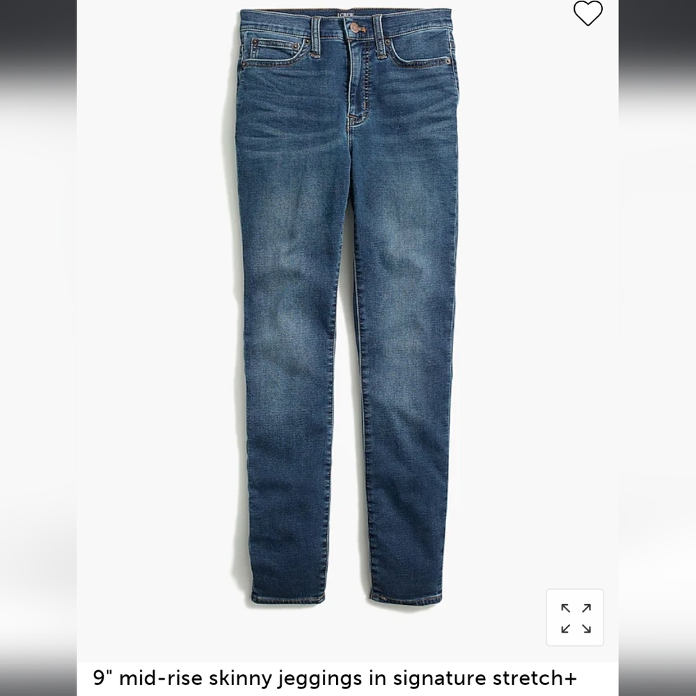 J Crew Factory Mid-Rise Skinny Jeans